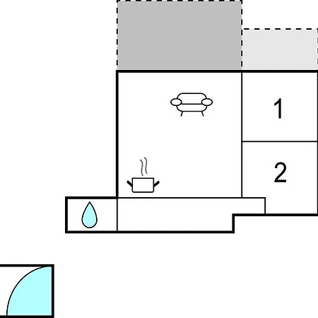 2 Bedroom Amazing In Ferienhaus